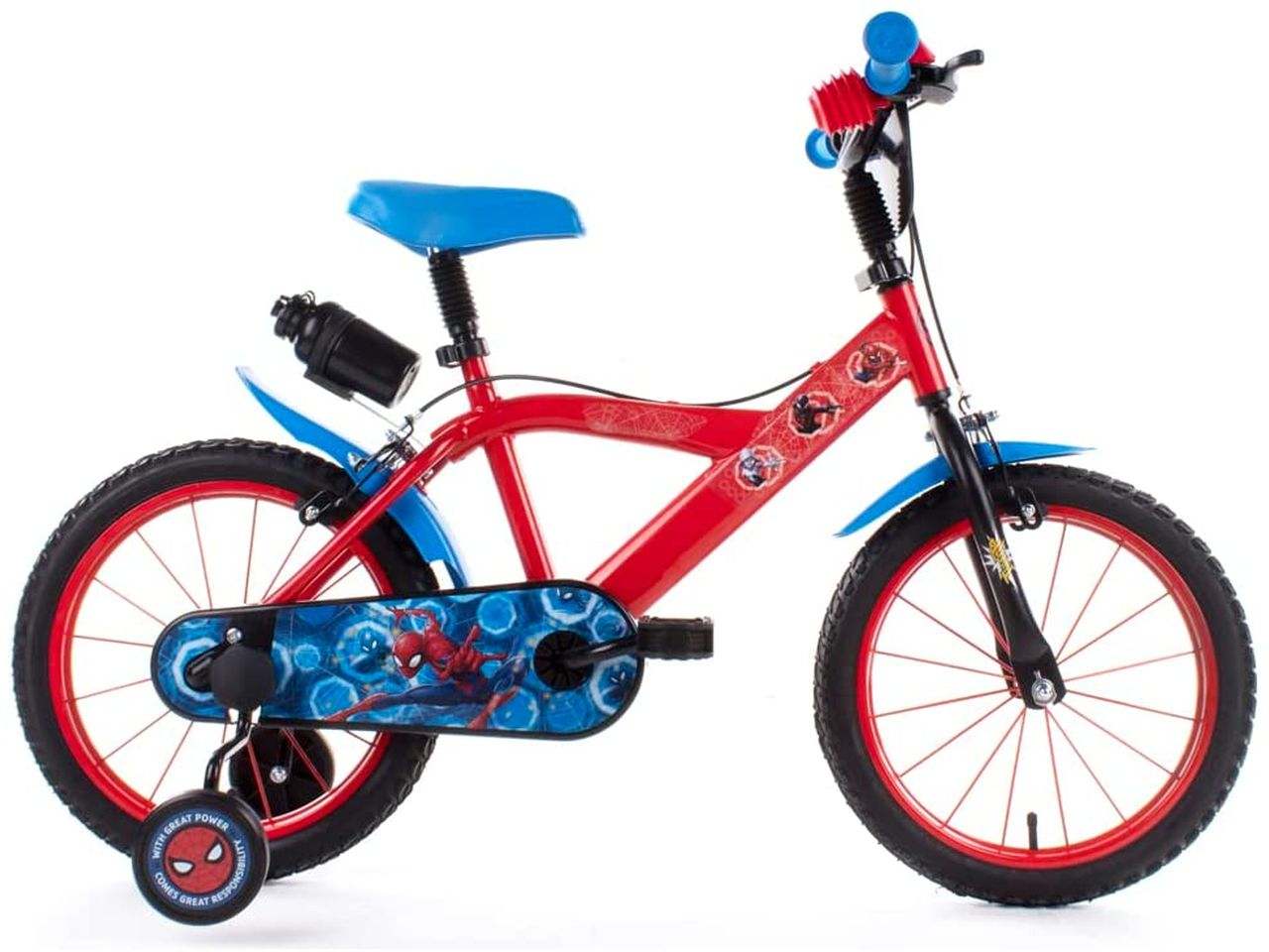 Bici spiderman 16"