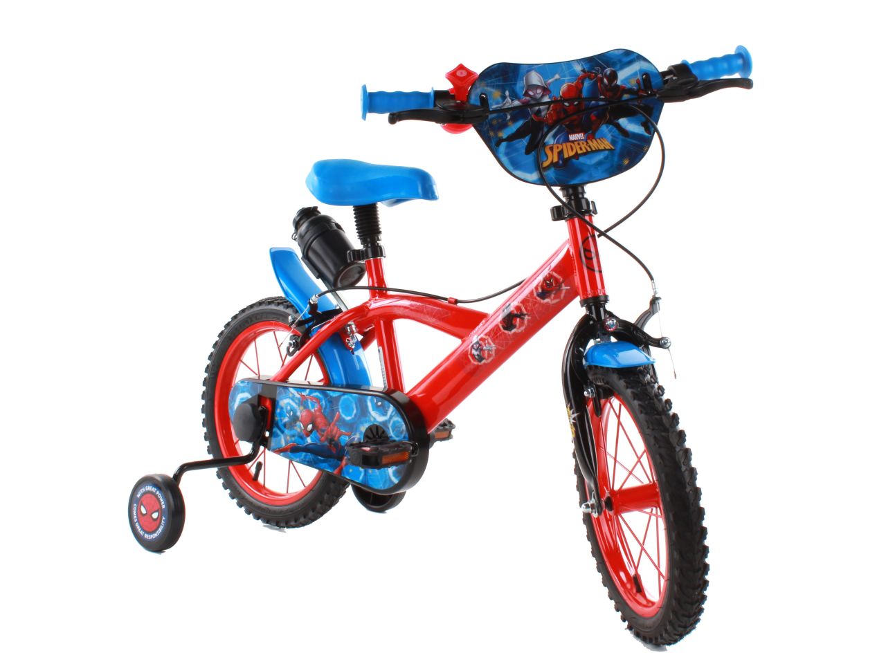 Bici spiderman 16"