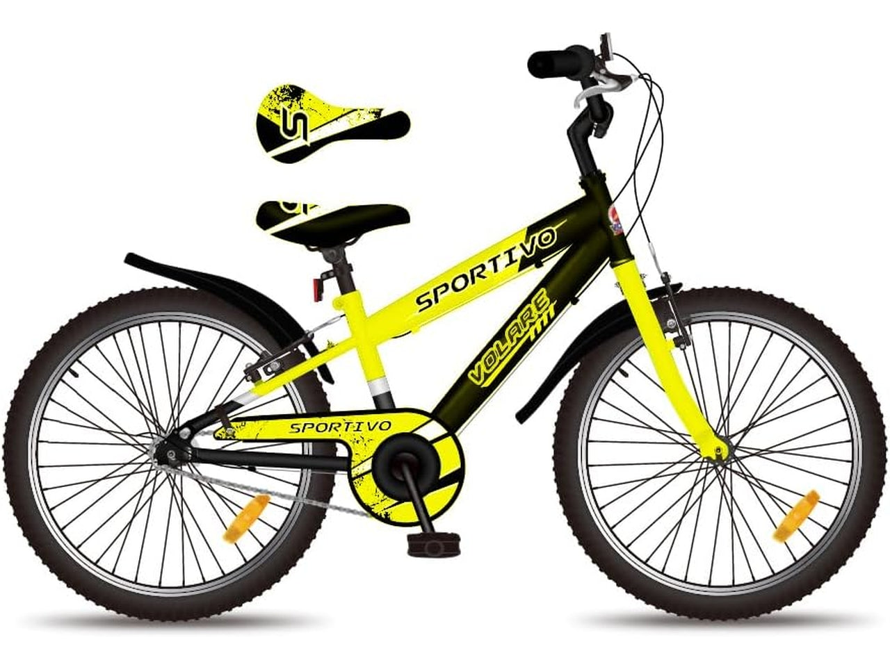 Bici dy sportivo giallo 20' sfera