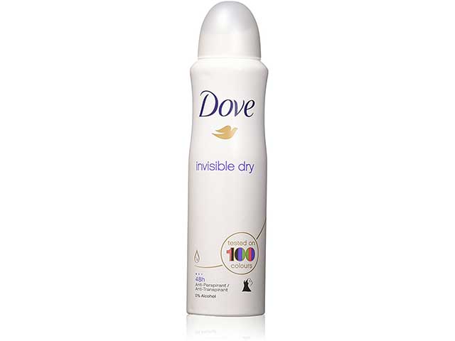 Dove deo spray invisible 150ml $