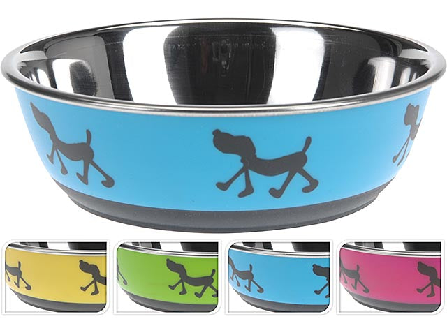 Ciotola cani inox 17cm 4ass a12650180