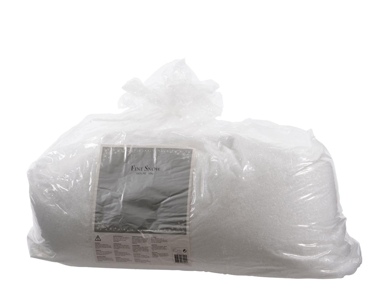 Neve artificiale 58x38x35cm bianca