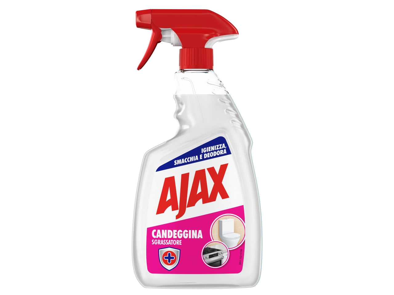 Sgrassatore Ajax candeggina, igienizzante e sbiancante, 675 ml $