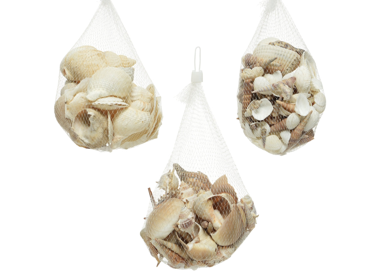 Sacchetto con conchiglie artificiali per decorazione vasi e lavoretti fai da te - Kaemingk