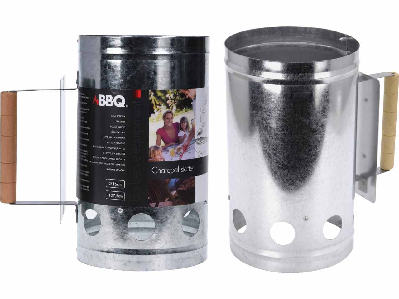Starter bbq metallo 16x27cm dw2150520
