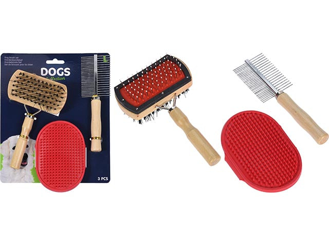 Set spazzole per cani 491400020