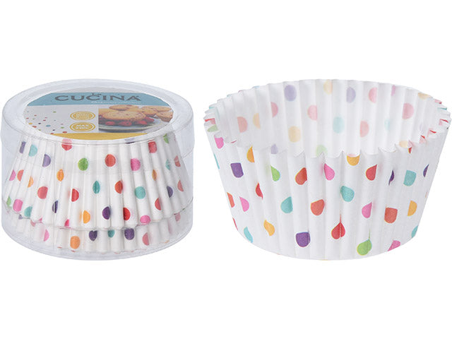 Pirottini 12cm pois 60 pezzi 170451180