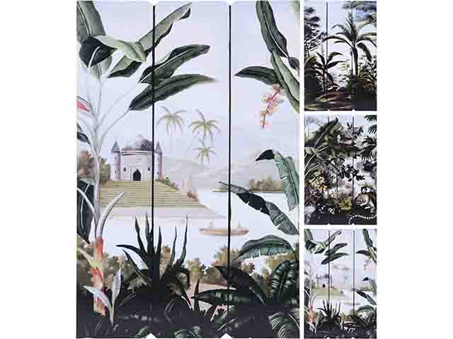Deco murale mdf 57x37cm 3ass hz1908670