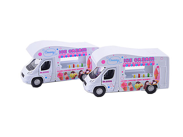 Die cast ice cream van