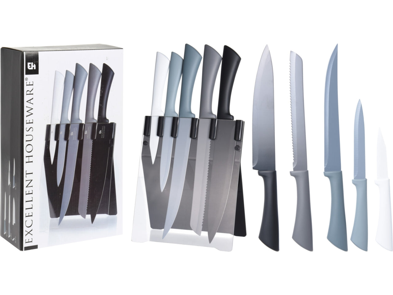 Coltelli da cucina con supporto il set comprende 5 coltelli