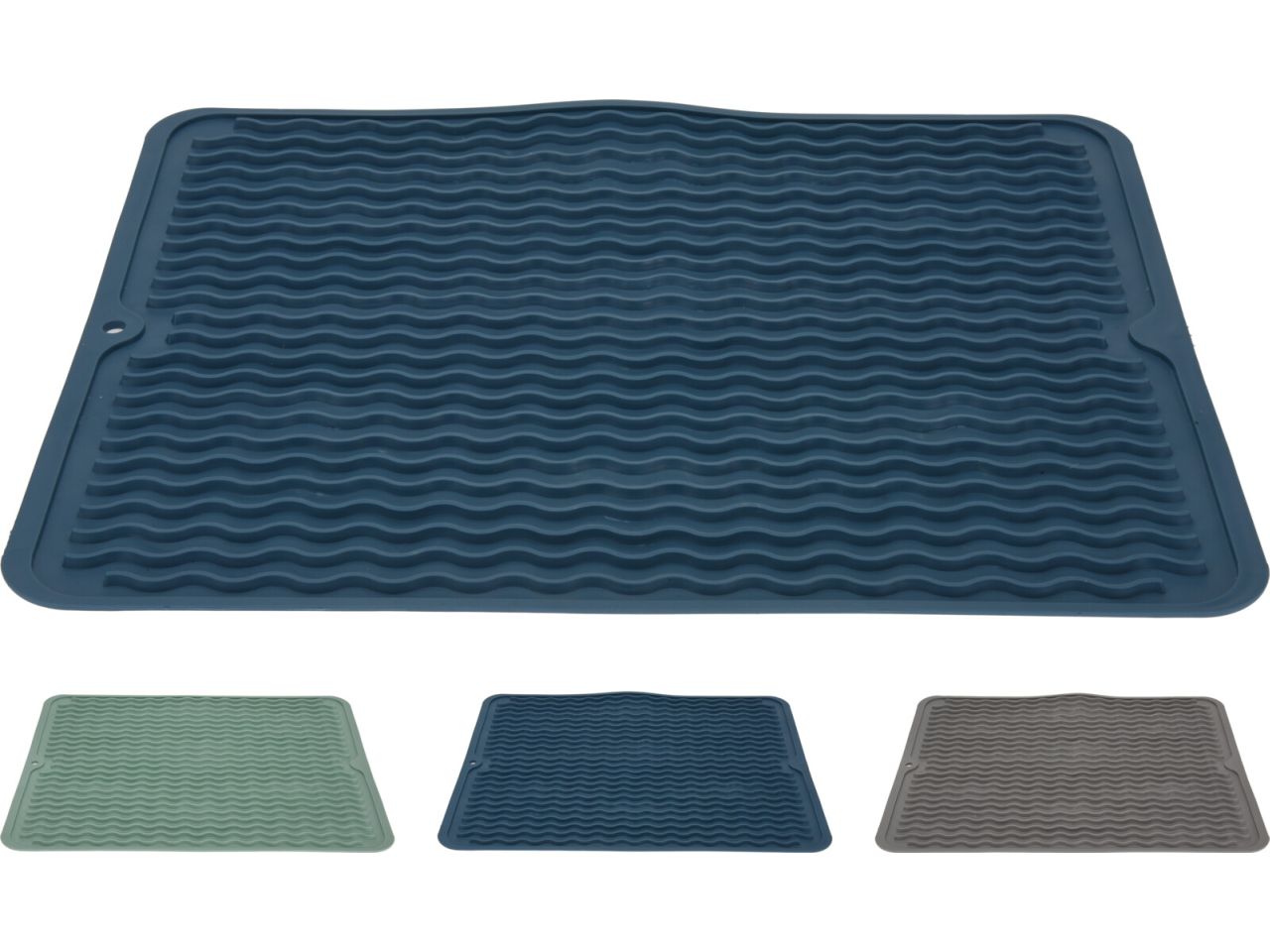 Tappeto per stoviglie 30x40cm in 3 assortimenti
