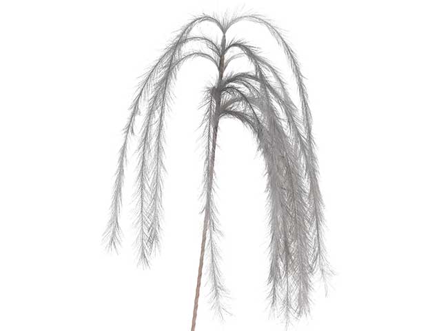 Ramo piume 130cm argento yza000950