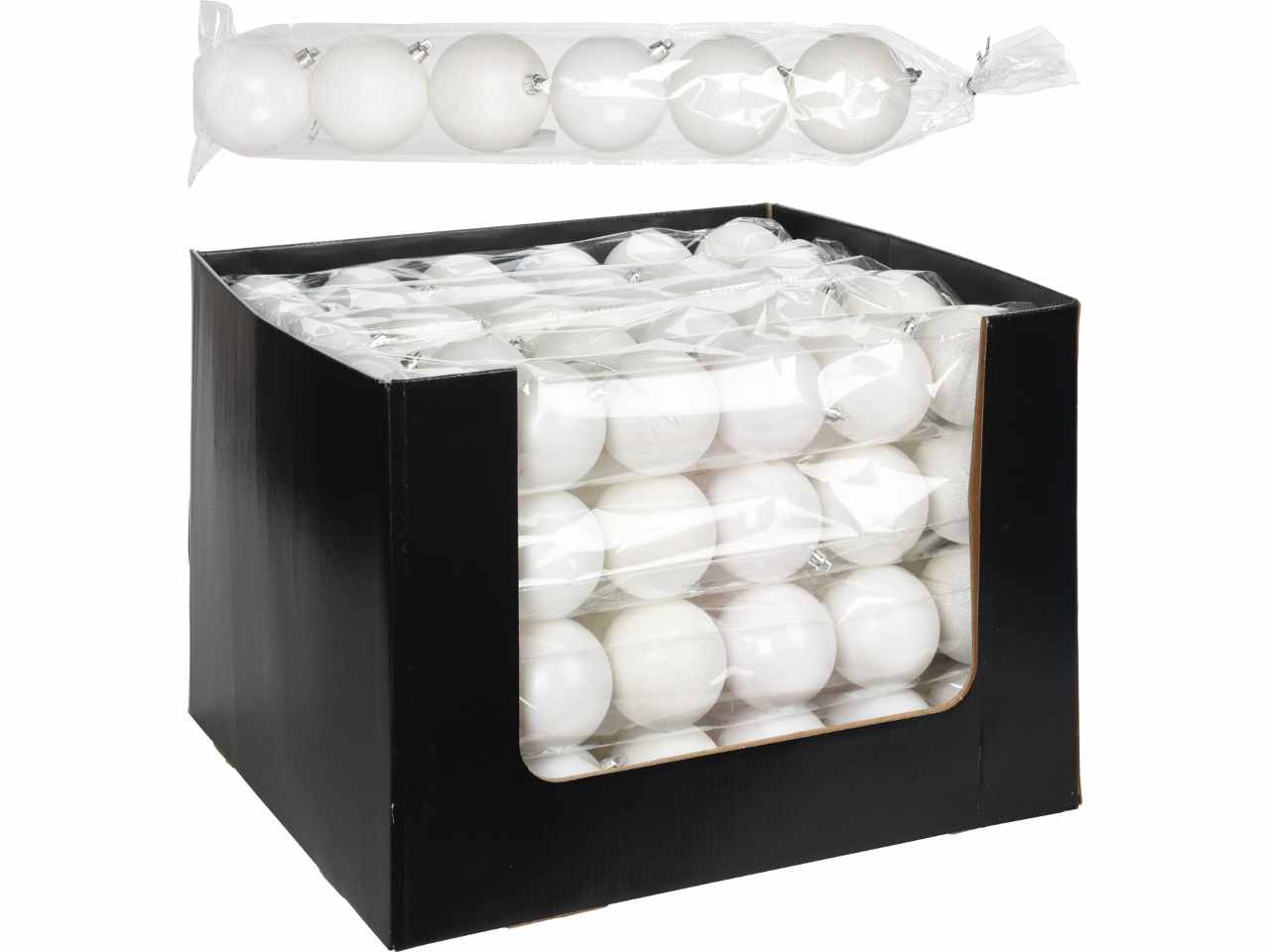 Sfera 6pezzi 70mm bianco