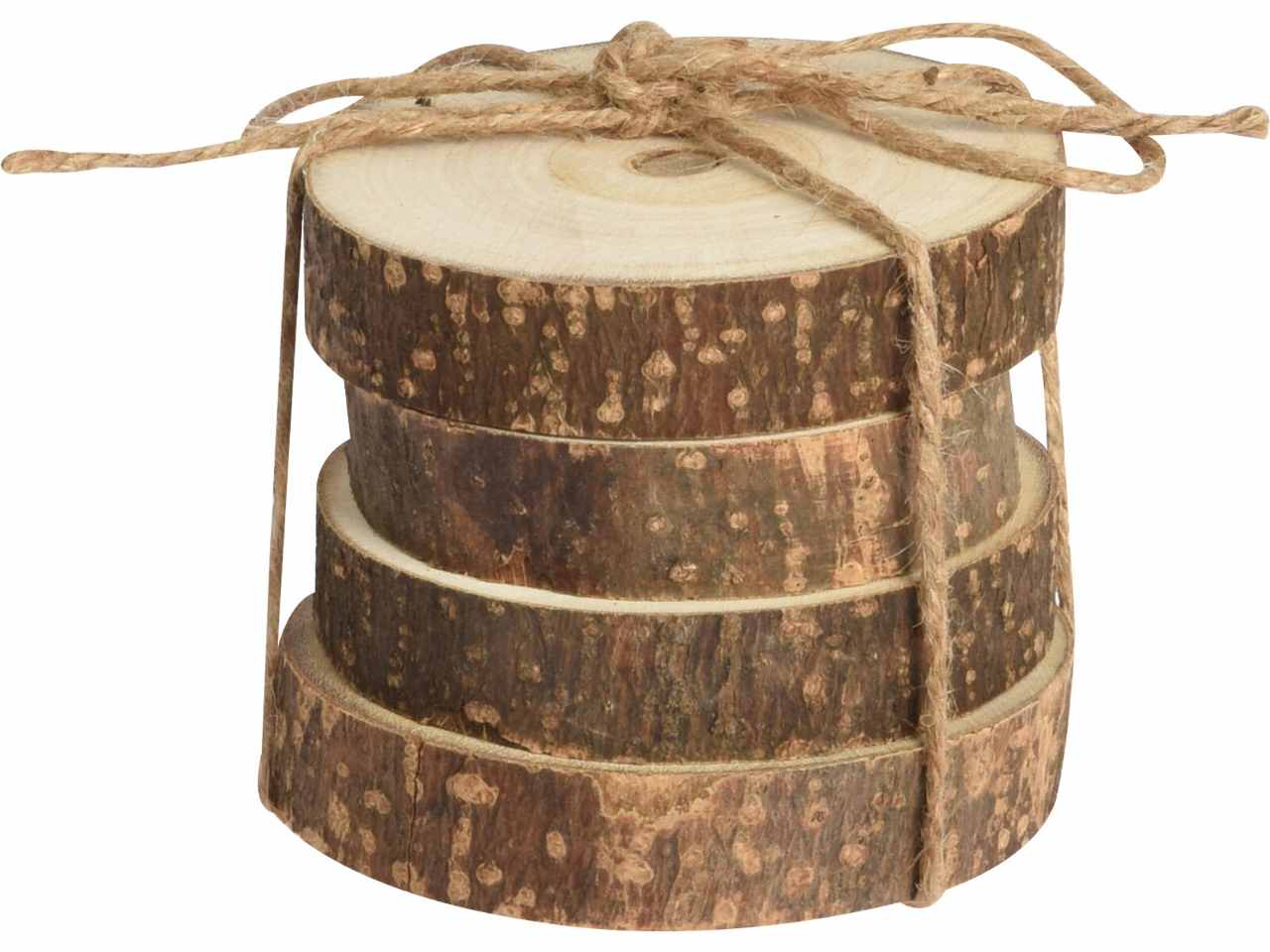 Dischi in legno naturale 10x2 cak100350