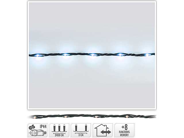 Catena luci cavo soft 800led bianco freddo ax9620040