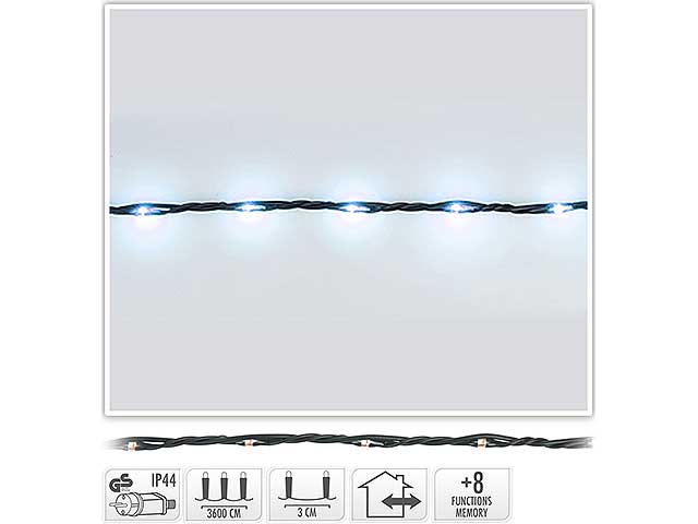 Catena luci 1200led bianco freddo ax9620080
