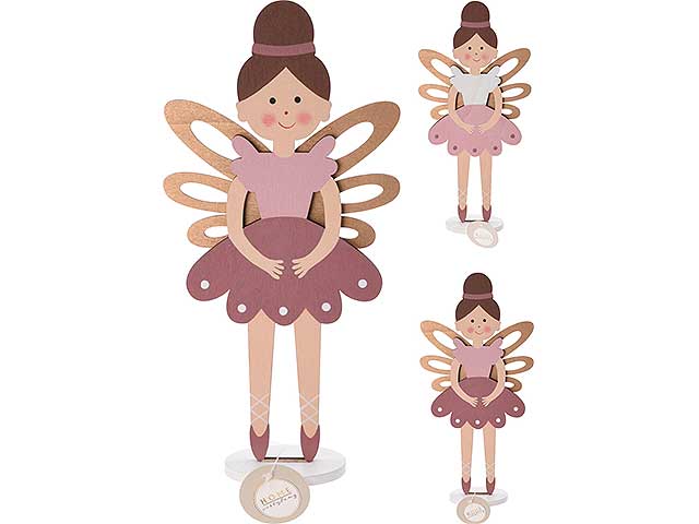 Pendente natalizio angelo ballerina 31cm