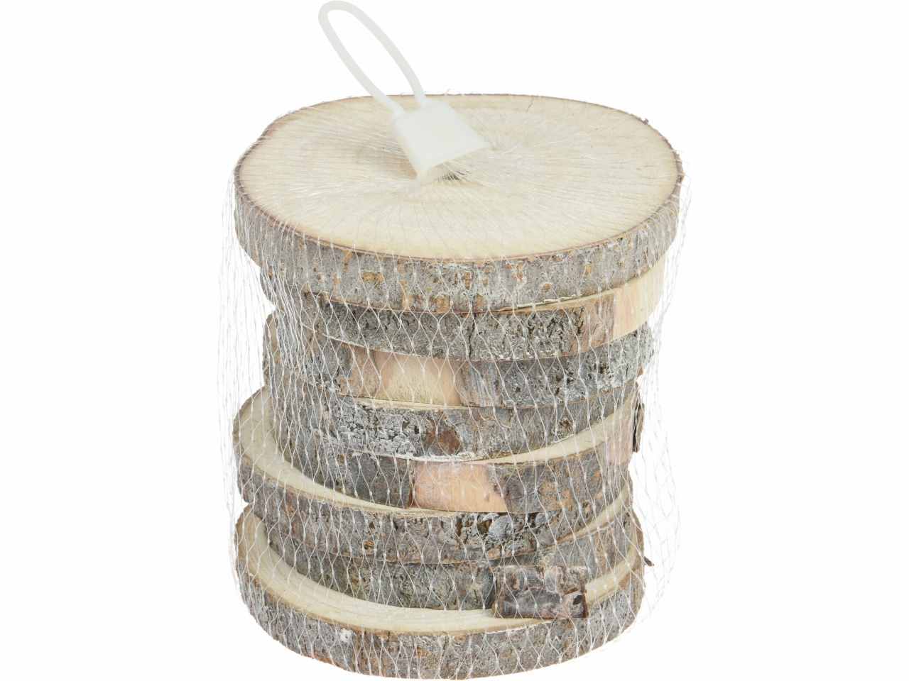 Dischi in legno sbiancato 8pe cak101710
