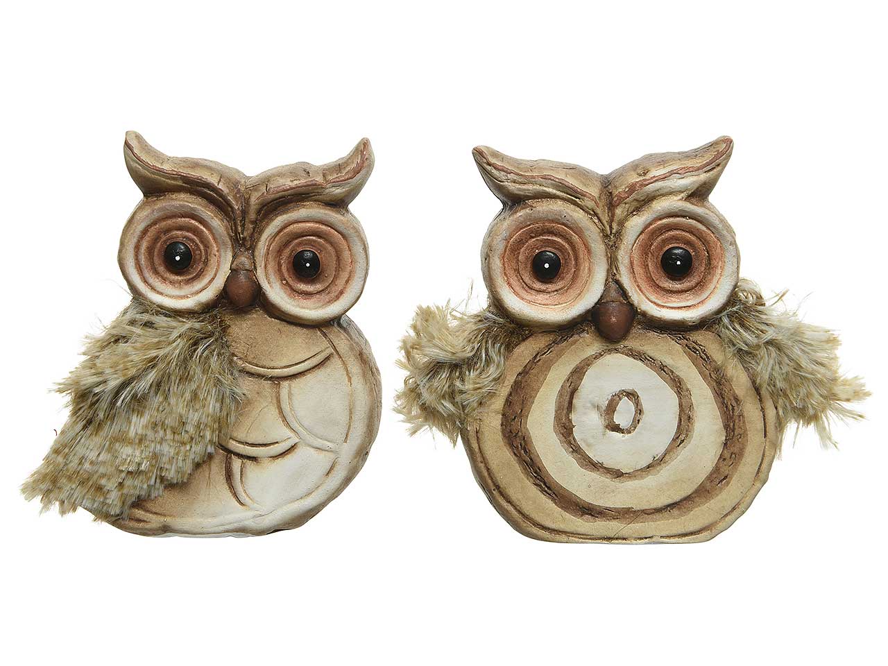 Pendente natalizio gufo 14,5cm