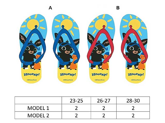 Infradito bing taglia 23-30