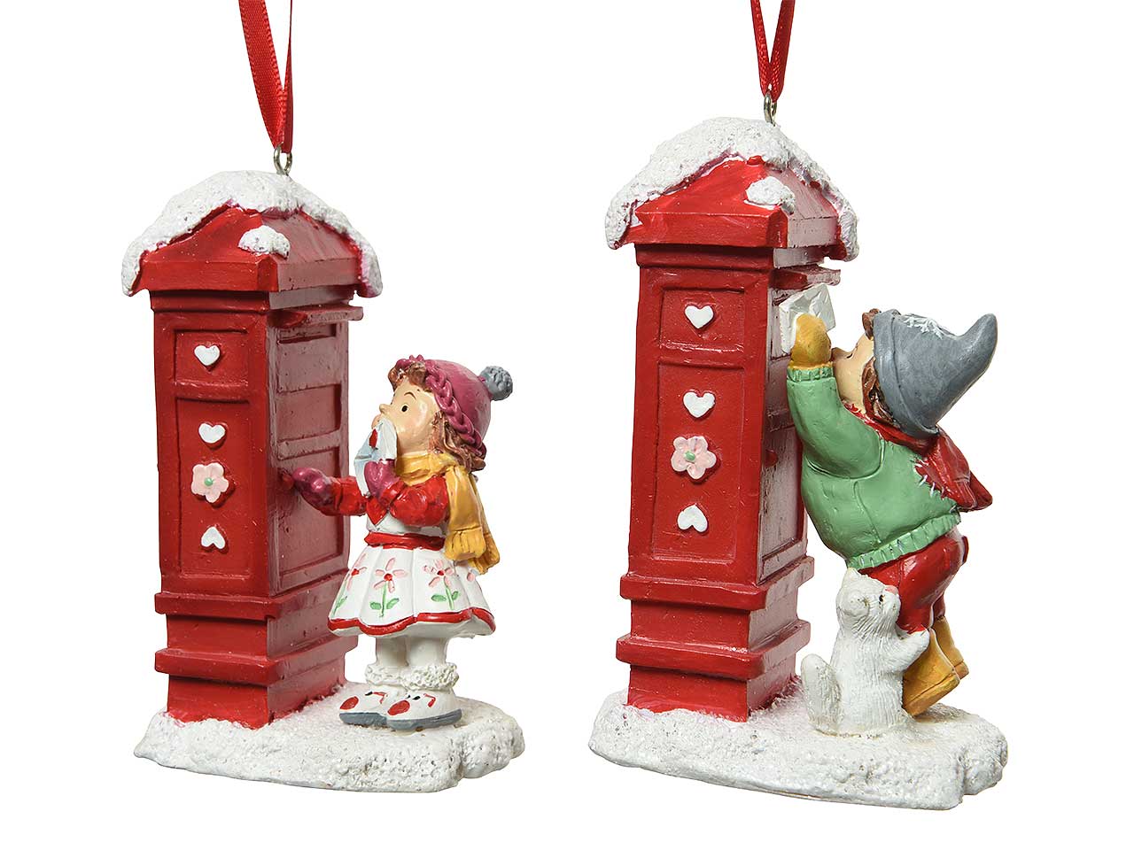 Bimbo con cassetta lettere 10cm 520514