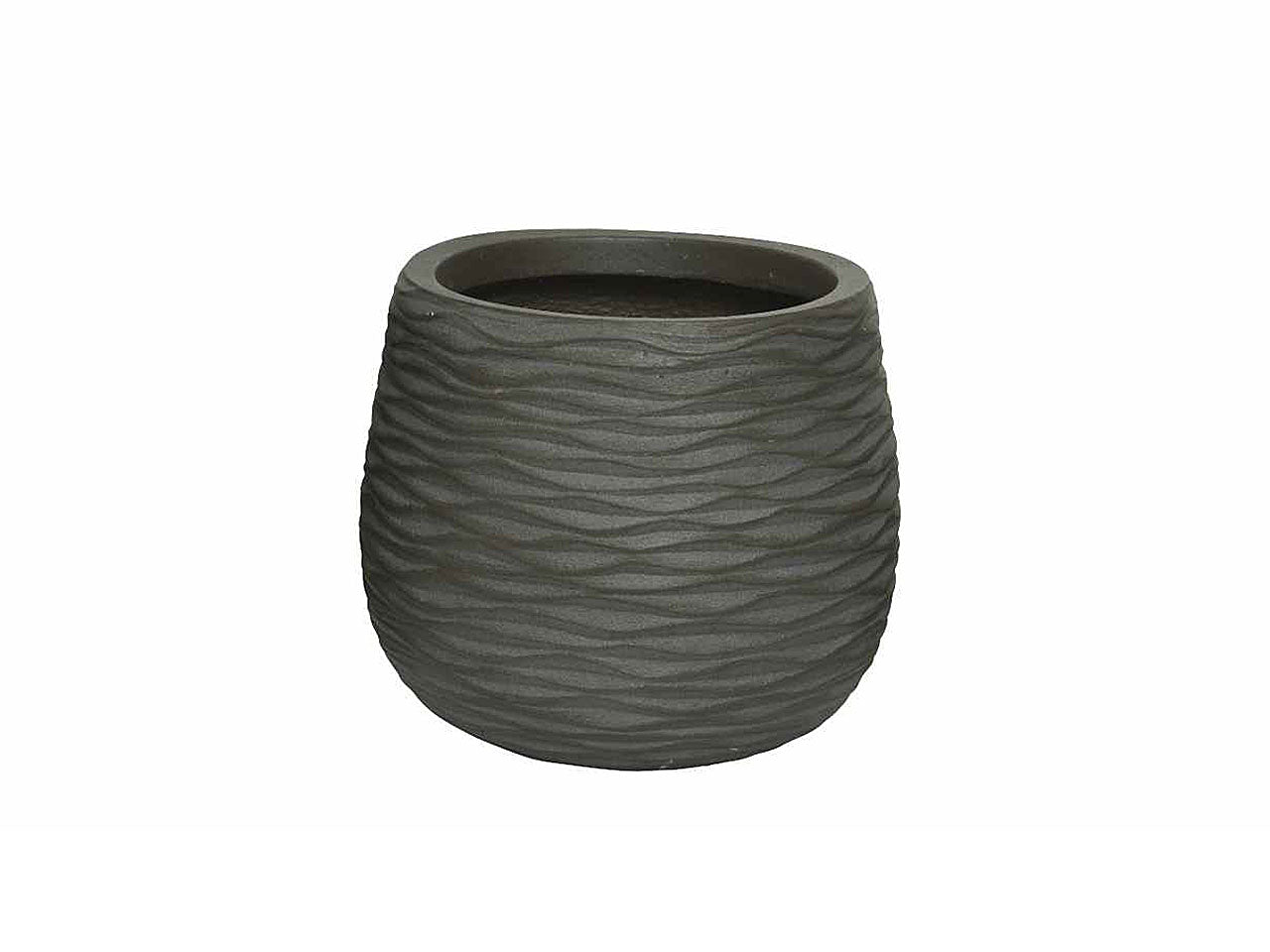 Cache pot 3 pezzi marrone 802547