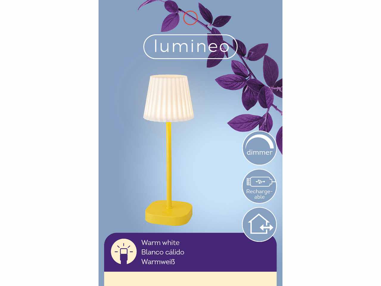 Lampada da tavolo h34,5cmlinea calda 897979
