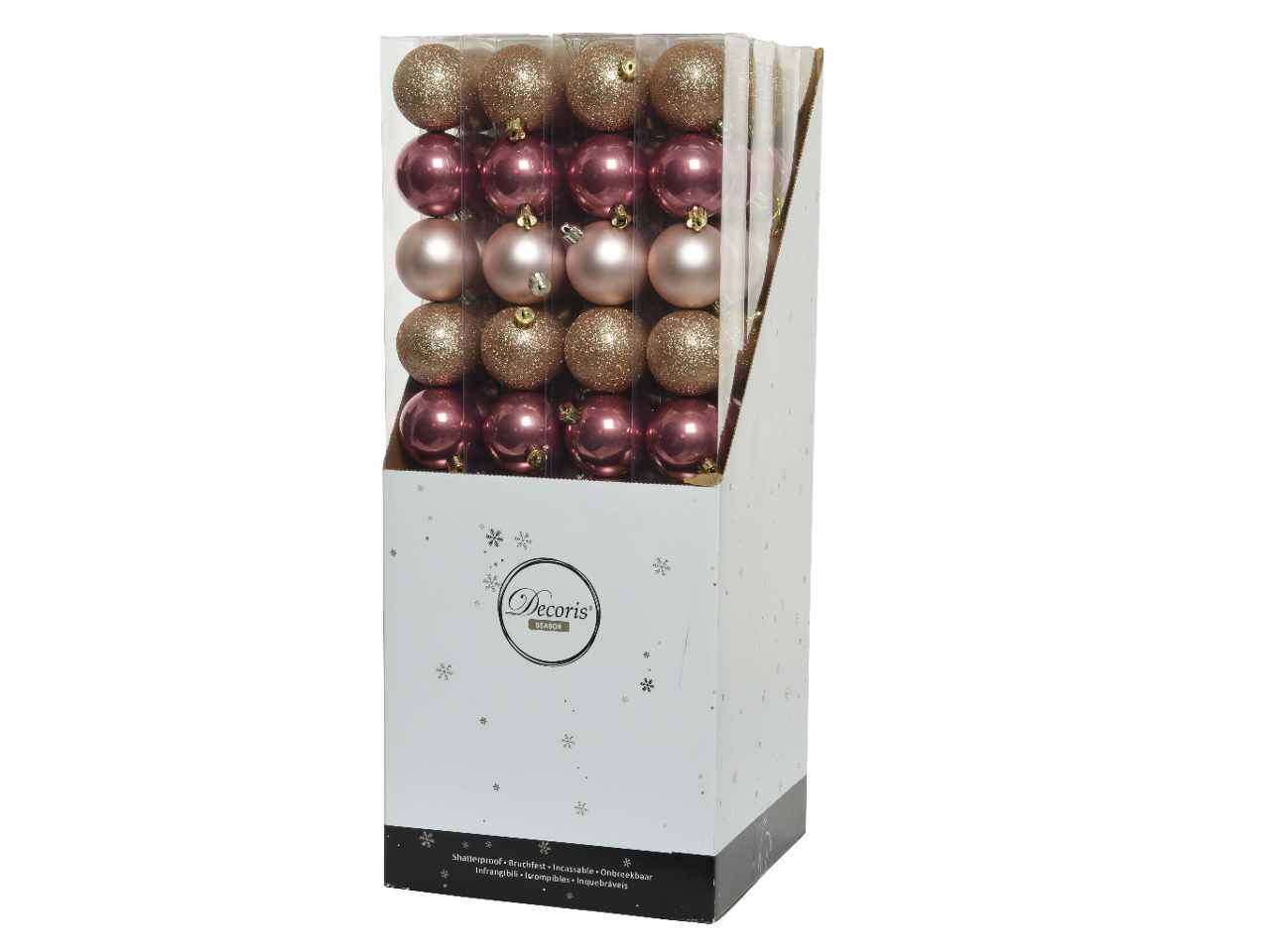 Sfera d.6cm 10 pezzi colori assortiti