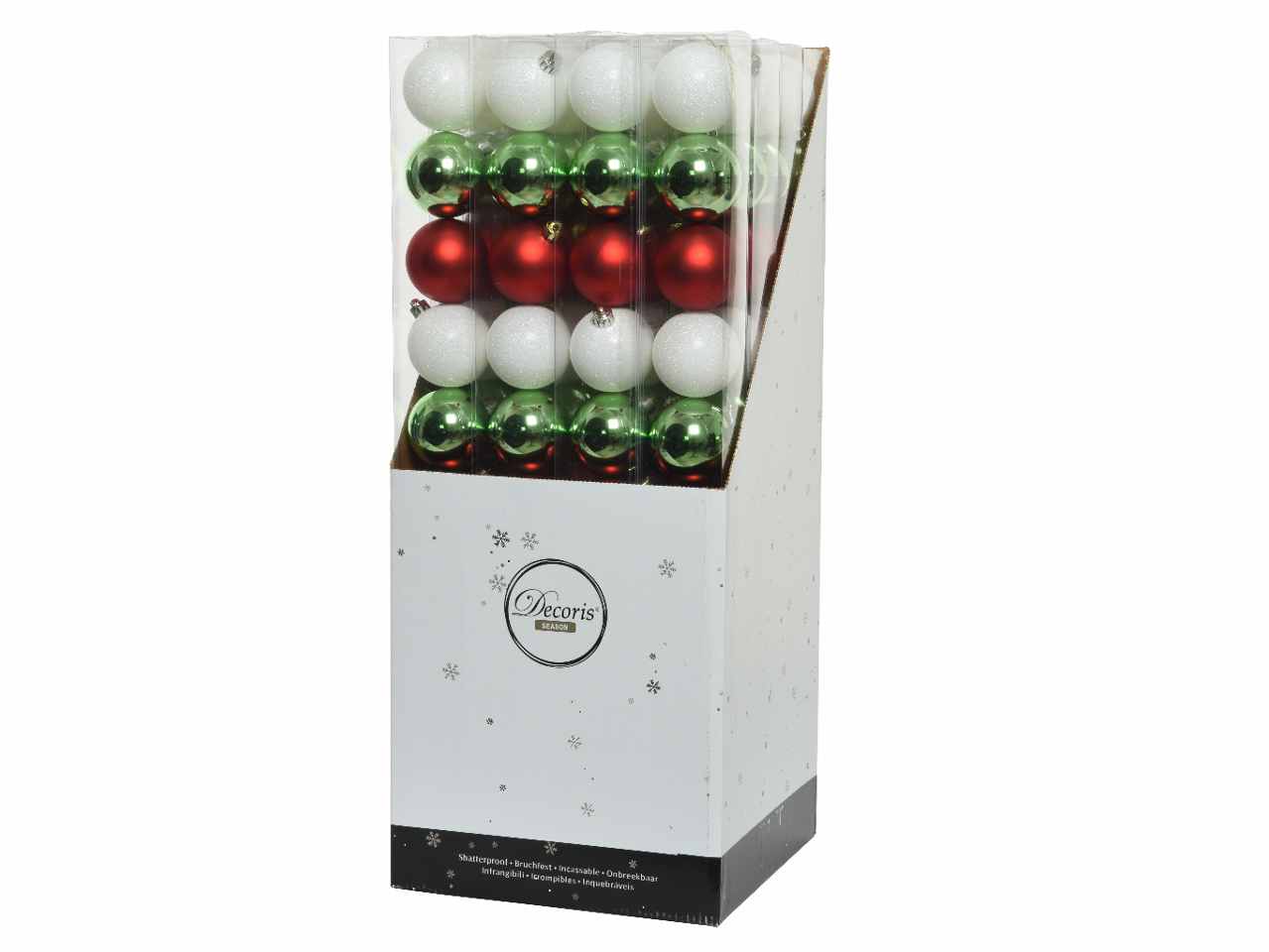 Sfera d.6cm 10pz colori assortiti