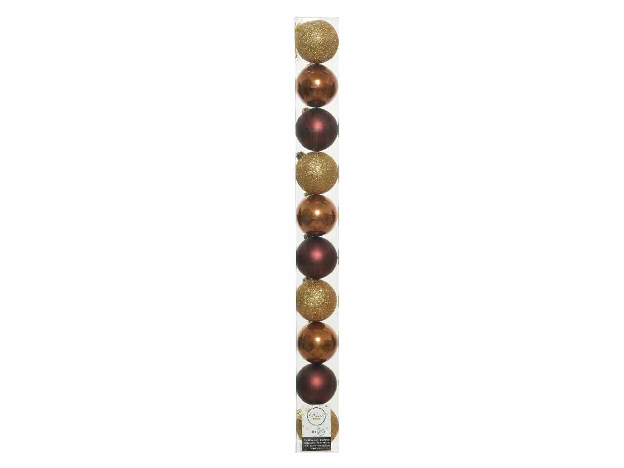 Sfera d.6cm 10pz colori assortiti