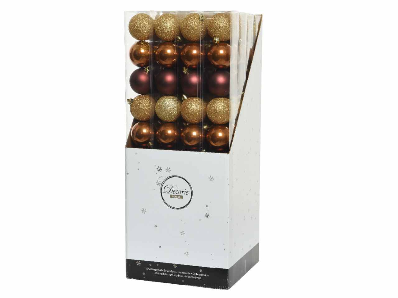 Sfera d.6cm 10pz colori assortiti