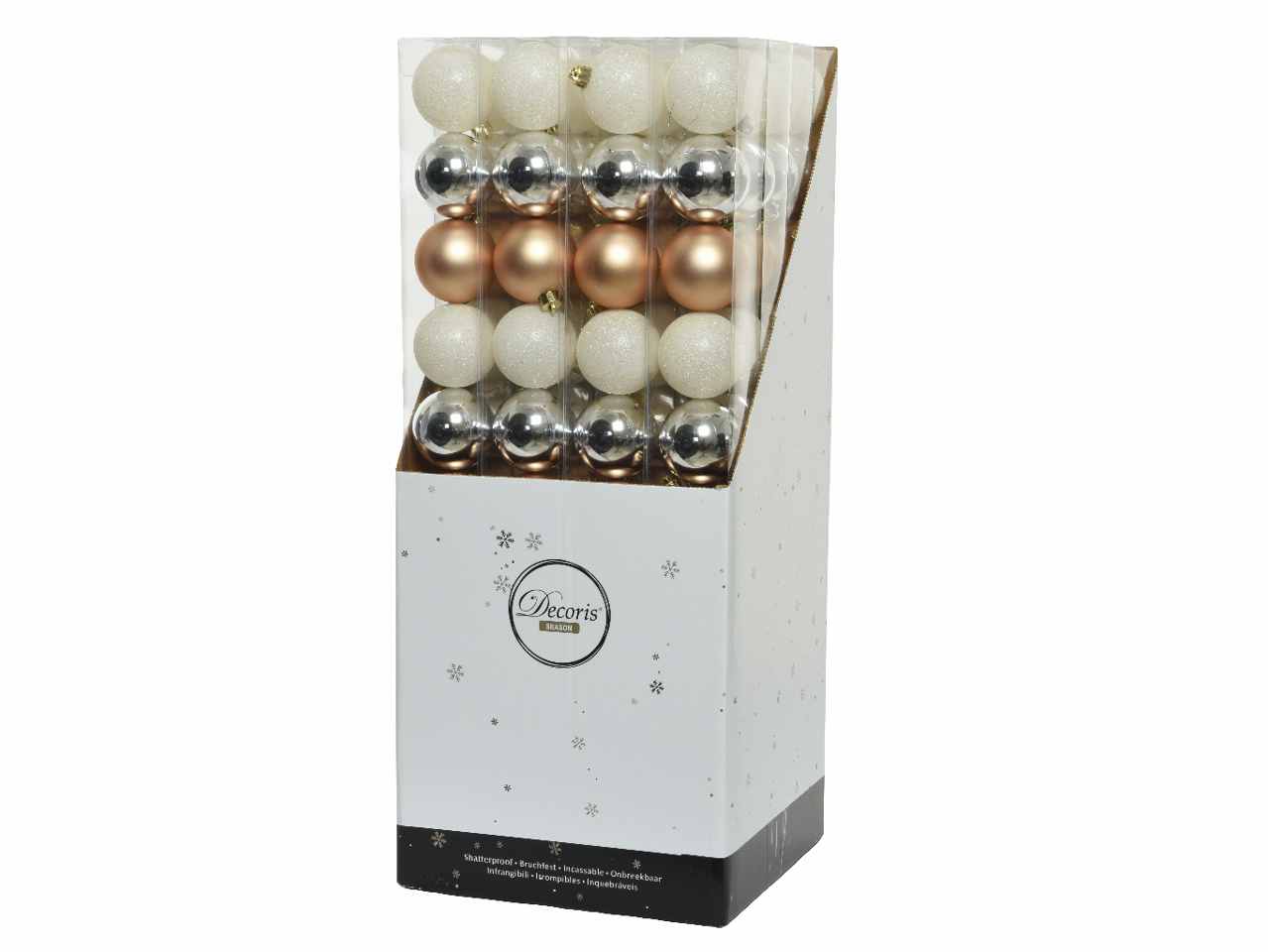 Sfera d.6cm 10pz colori assortiti