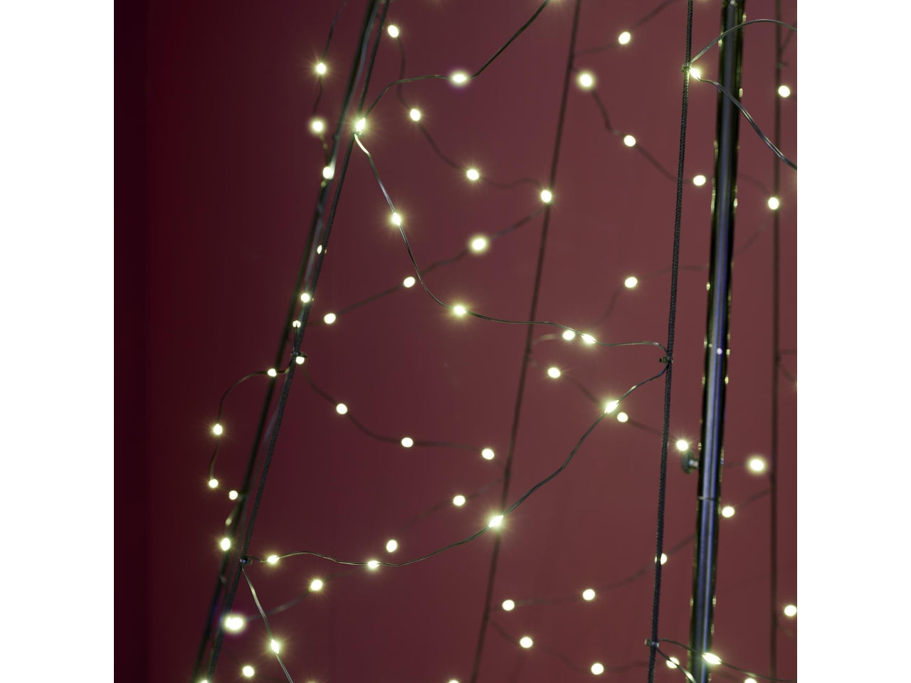 Albero conico con microled d.160x500cm per uso esterno