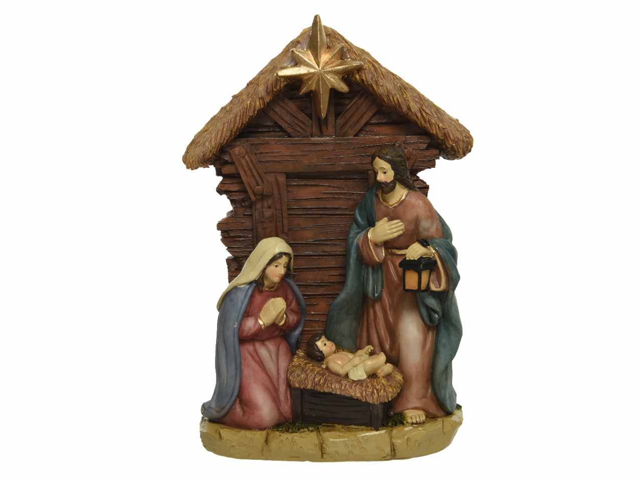 Nativita' 13,5x6,7x20cm in poliresina
