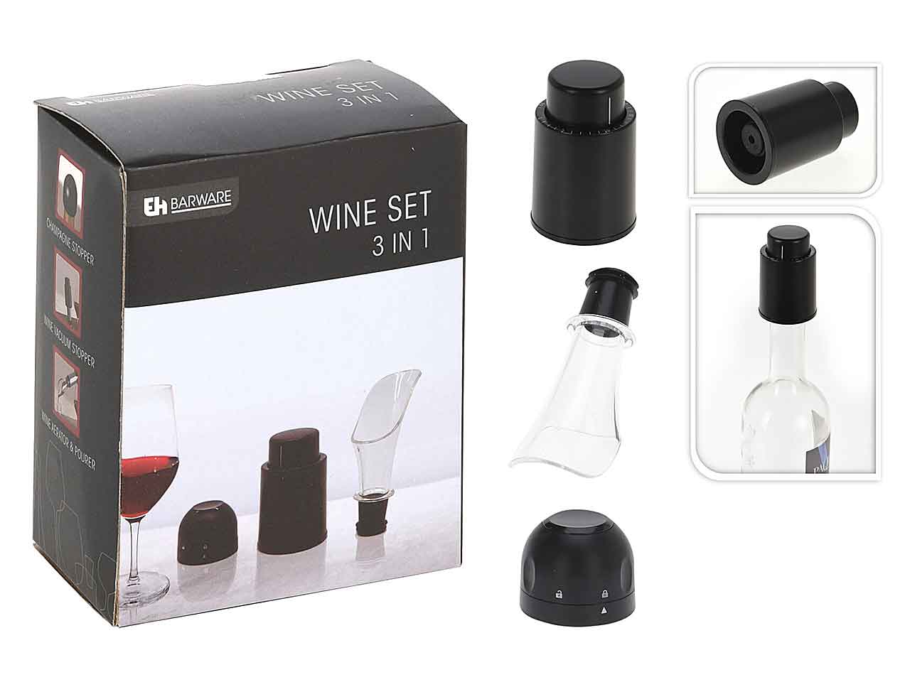 Set da vino 3 pezzi 170484100