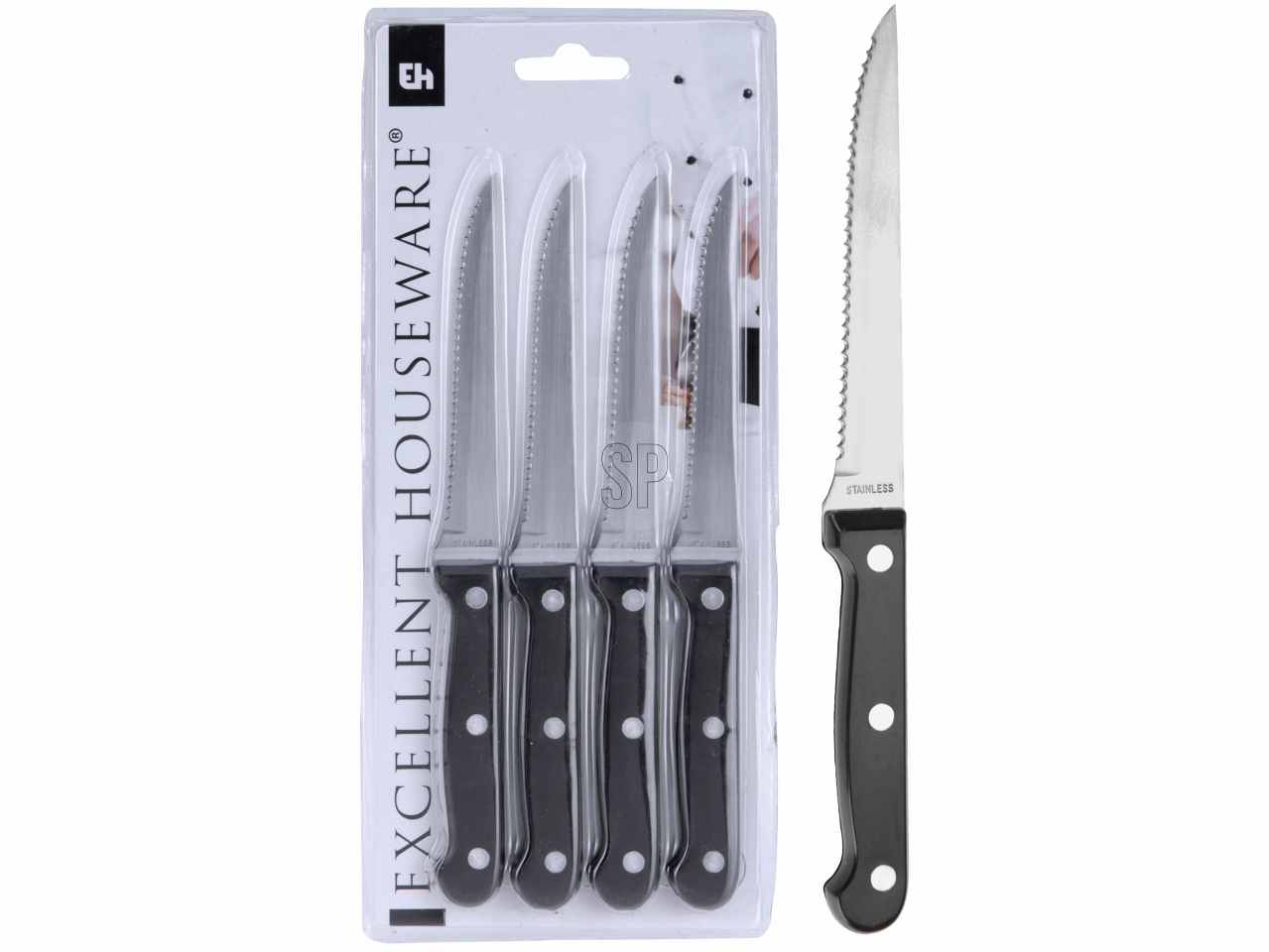 Coltelli 4 pezzi per carne