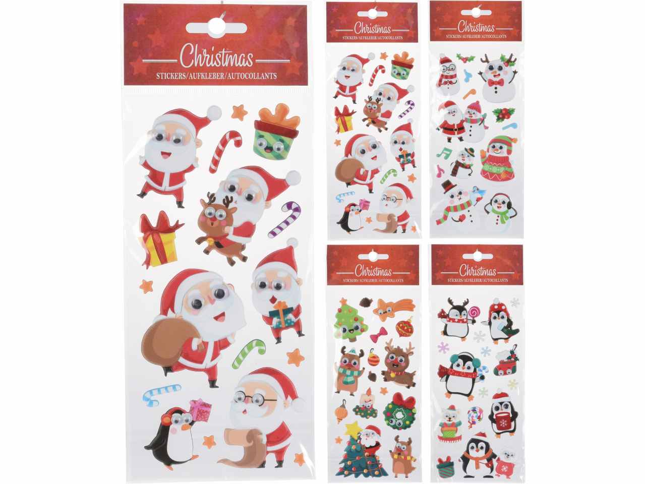 Stickers natale 3d