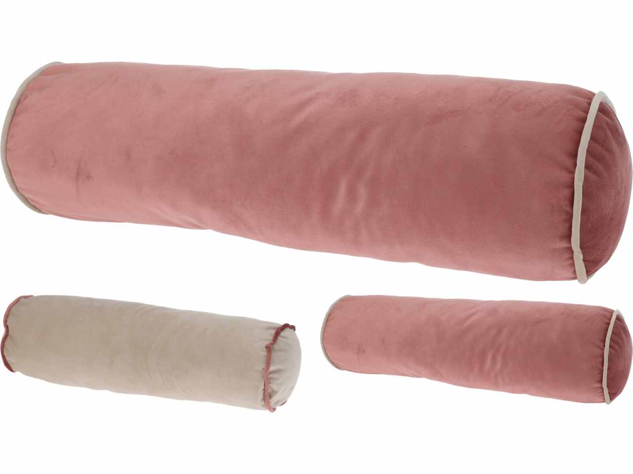 Cuscino 50x15cm rosa
