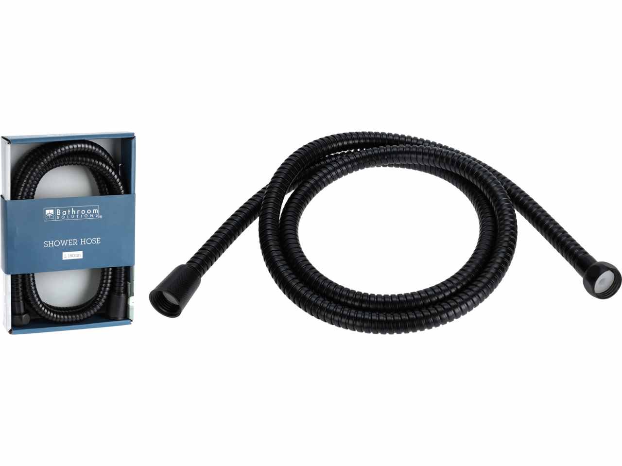 Tubo doccia 150cm nero flex
