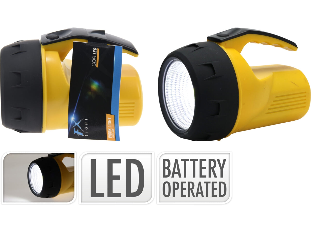 Torcia elettrica con 14 led