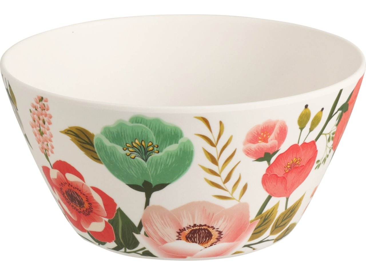 Ciotola da cucina in melamina floreale multicolor country, 750 ml - 14x7 - Koopman