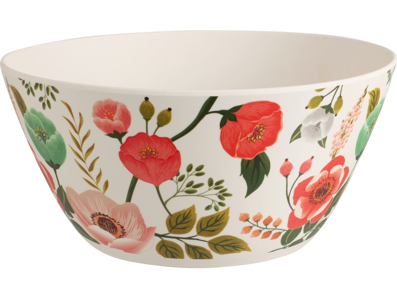 Ciotola da cucina in melamina floreale multicolor country, 400 cl - 25x11 - Koopman