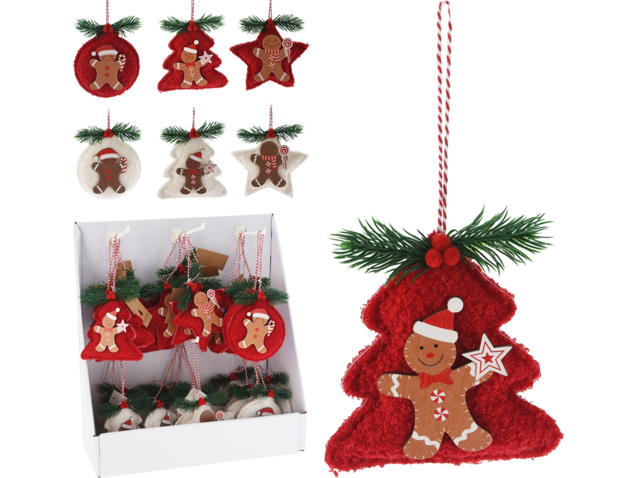 Pendente cookie 11cm in 6 assortimenti
