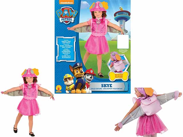 Costume paw patrol skye 1-2 anni it610503-to