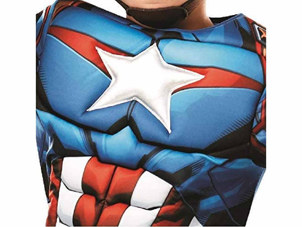 VESTITO CAPTAIN AMERICA LUSSO PER BAMBINI TAGLIA S