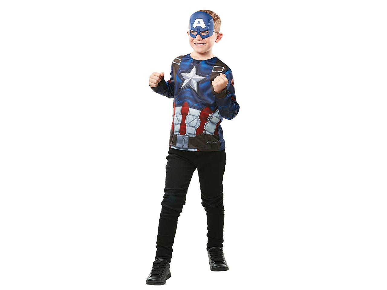 Rubies captain america top e maschera