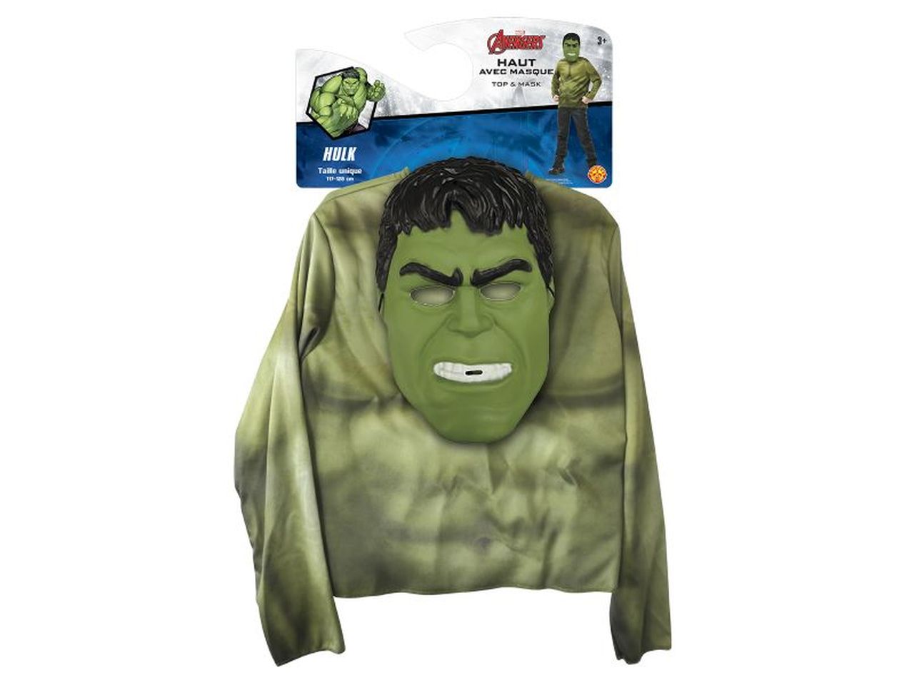 Rubies hulk top e maschera
