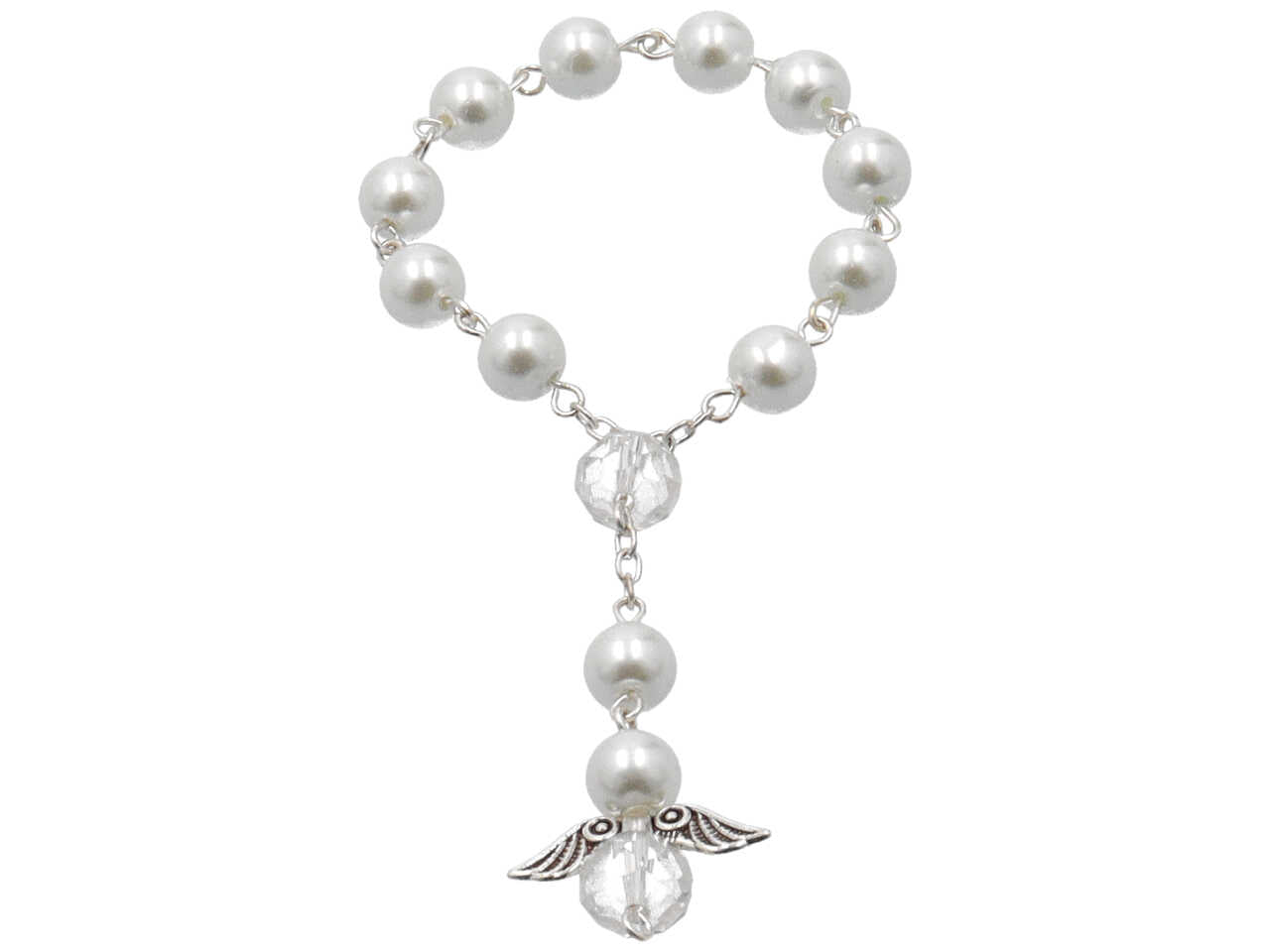 Bracciale c/perle bianco ck8534 b