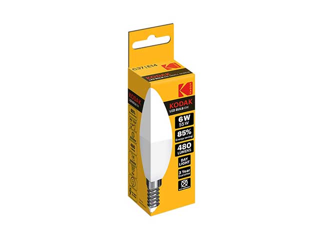 Lampada candle led 6w b.caldo 30415720