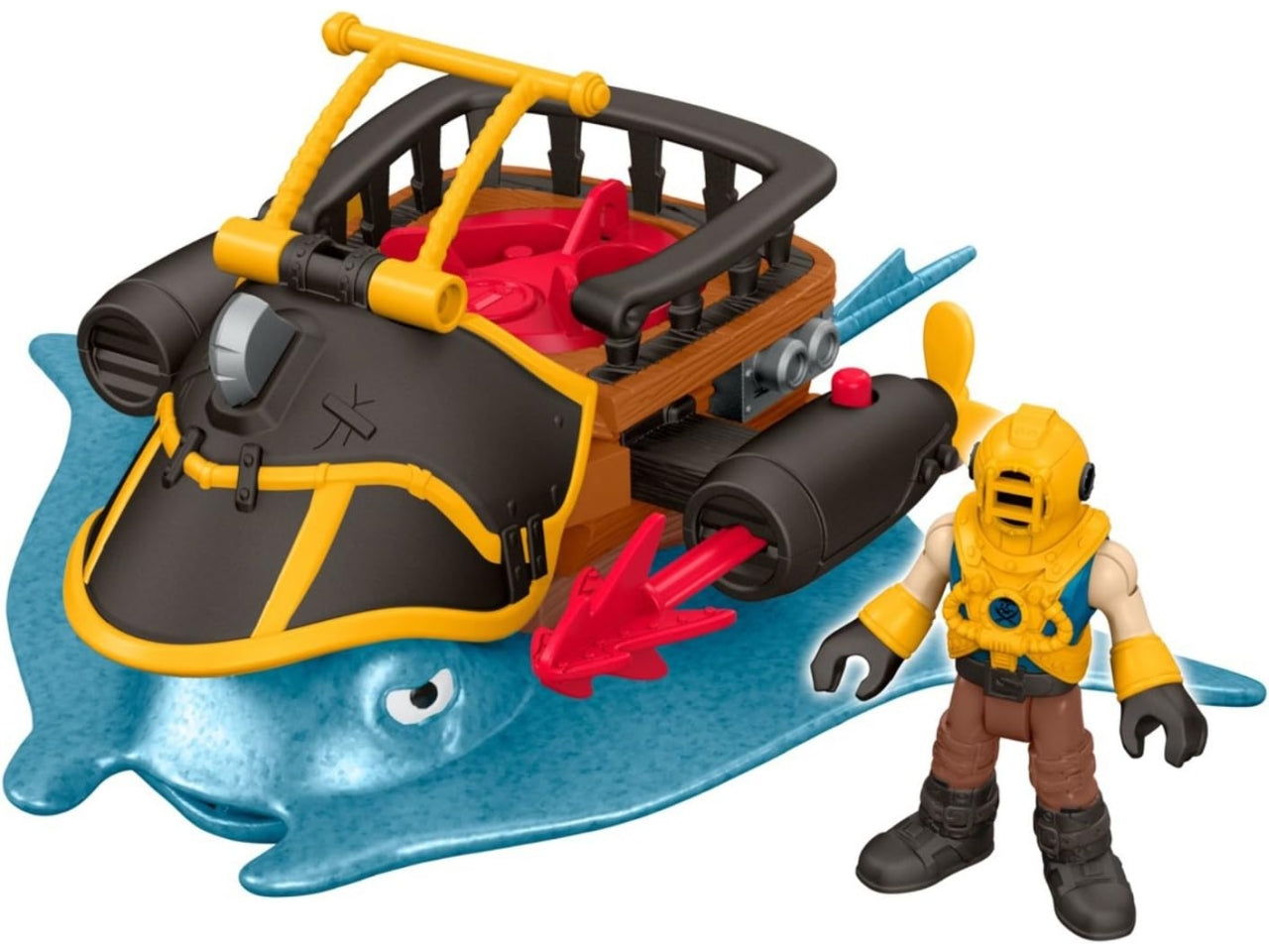 Imaginext imx pirati+ veicolo dhh64-9633